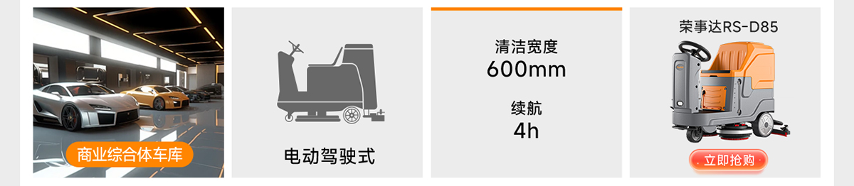 商業(yè)綜合體車庫適配榮事達RS-D85